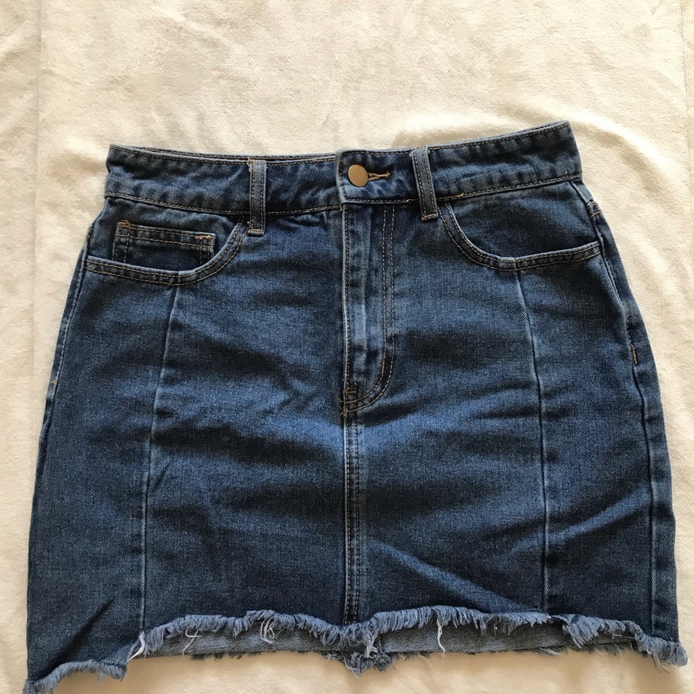 Denim skirt